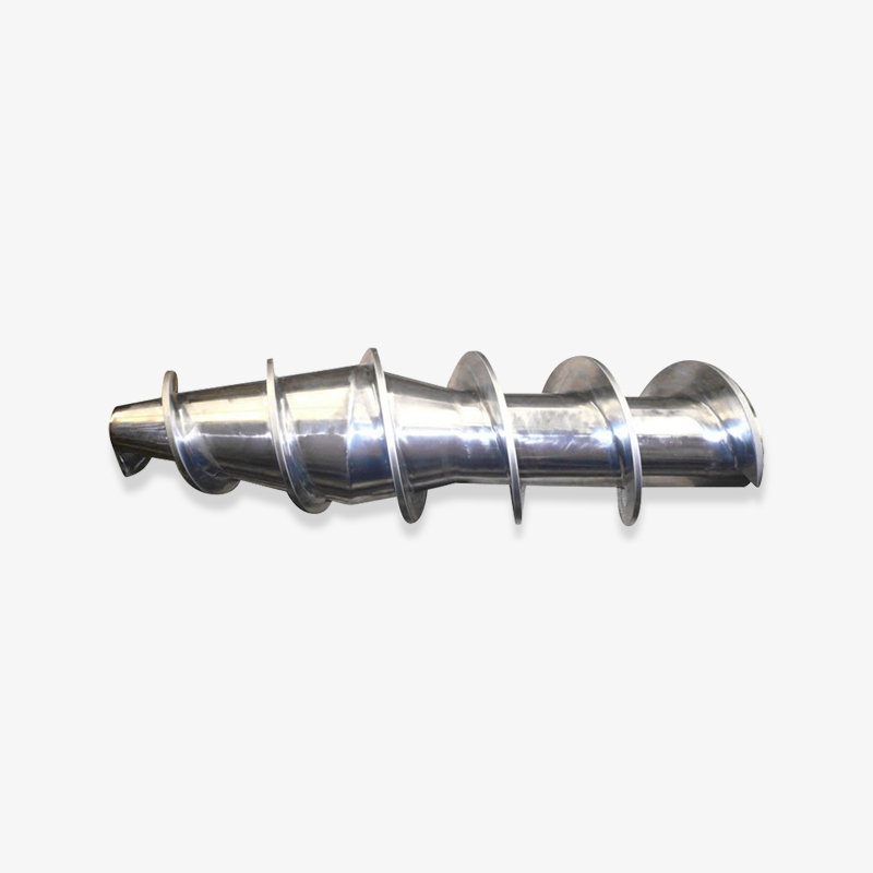 Rubberen extruderschroef